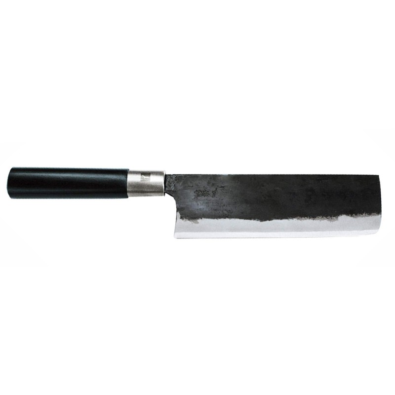 Couteau japonais Santoku 16.5cm Okeya GIN3 - Chroma France
