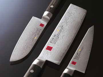 Couteau artisanal Japonais Yamamoto Hamono - Nakiri - Kurouchi